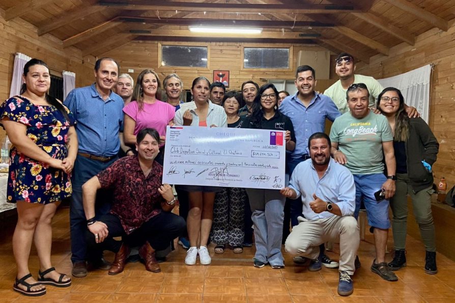 <strong>Delegación entregó Fondo Presidente de la República por más de $29 millones a organización social de San Nicolás</strong>