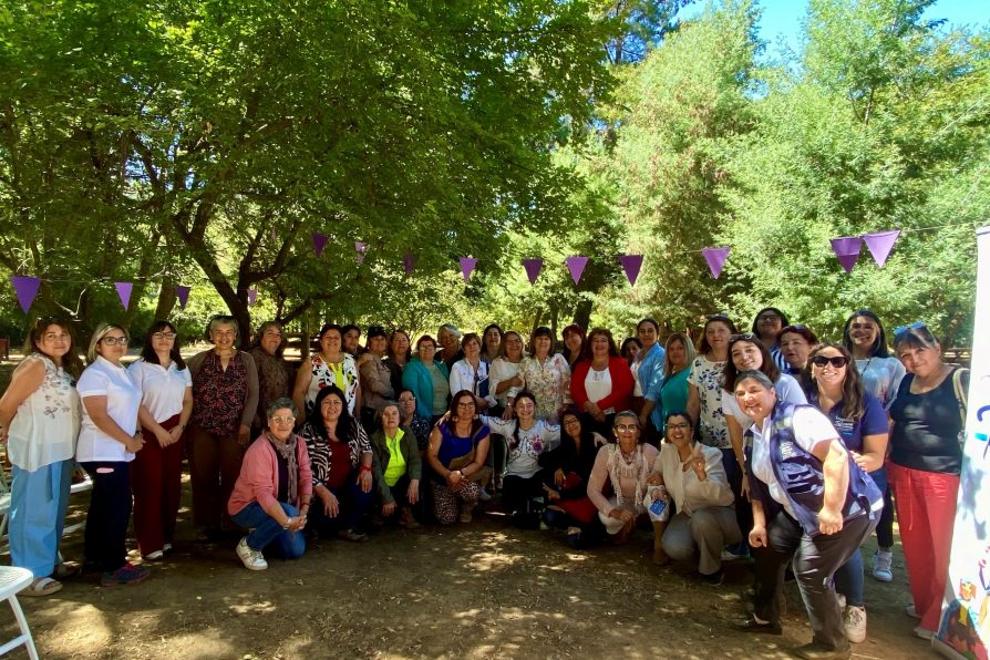Más de 30 mujeres lideresas de Punilla se reunieron en San Fabián