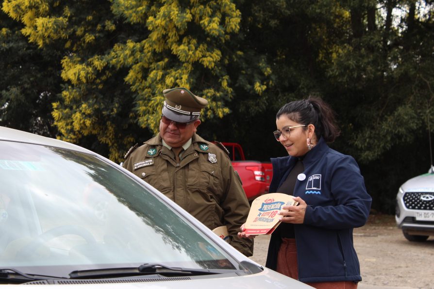 Despliegue de Gobierno en Ñiquén contempló operativo carretero por Fiestas Patrias y diálogo sobre seguridad pública