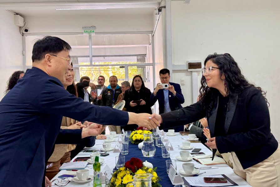 Delegada Rocío Hizmeri sostiene importante reunión bilateral con autoridades chinas